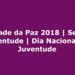 Setor juventude dia nacional da juventude cidade da paz 2018 ampo grande ms