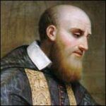 Imagem de São Francisco de Sales padroeiro da paróquia de mesmo nome em Campo Grande-MS