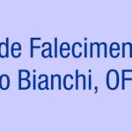 Nota de Falecimento: Fr. Rodolfo Bianchi, OFM Cap